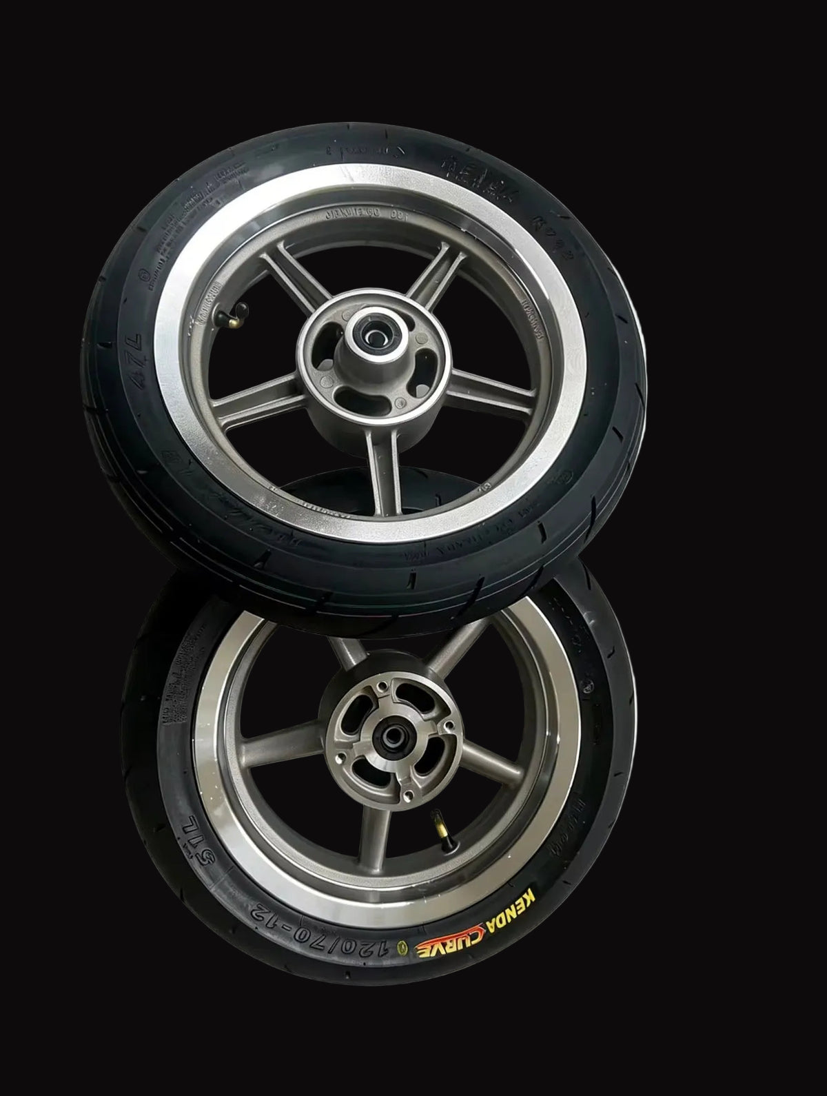 Chrome Supermoto Wheels for Tuttio / Yozma